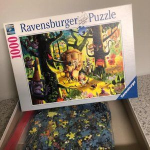 Ravensburger Lions, Tigers , Bears, OH MY! Jigsaw Puzzle - 1000 Pieces